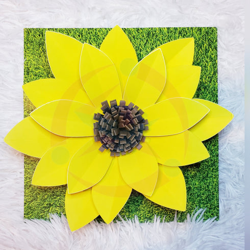 Sunflower Shadow Box